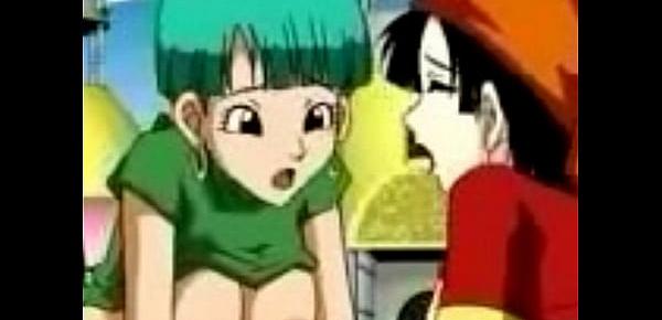  Dragon Ball Z - Fucking with Pan and Bulma Fodendo com a Pan e a Bulma